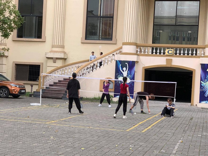 Một góc khuôn viên Học viện Múa Việt Nam