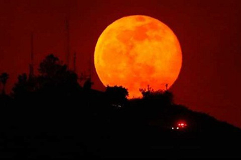 Siêu trăng sẽ xuất hiện vào tối thứ Năm tuần này. Ảnh minh họa.