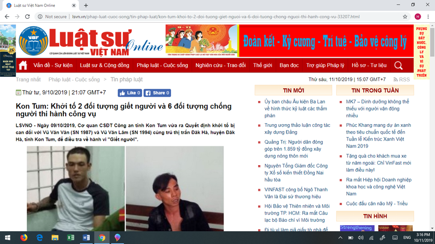 Thông tin sai sự thật về tướng công an, Tạp chí Luật sư Việt Nam bị phạt