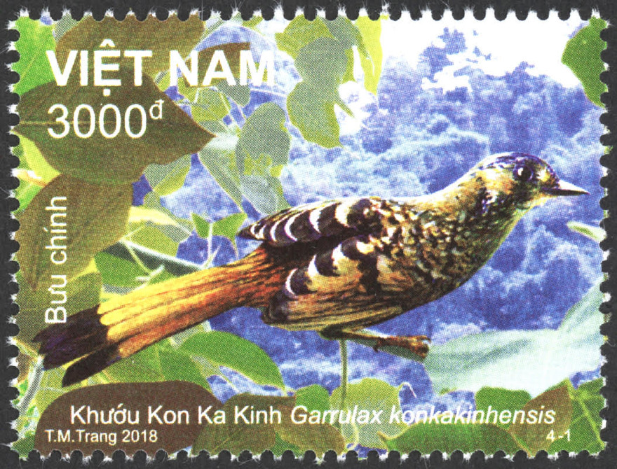 Nhiều chim thú quý hiếm lần đầu lên Tem bưu chính