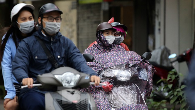 Các tỉnh miền Bắc đón mưa rét từ chiều nay.