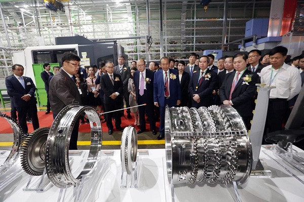 Khánh thành nhà máy sản xuất động cơ máy bay 200 triệu USD ở Hòa Lạc