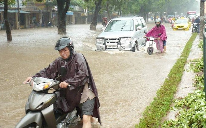 Nhiều thành phố đối mặt nguy cơ ngập úng nặng do bão số 3