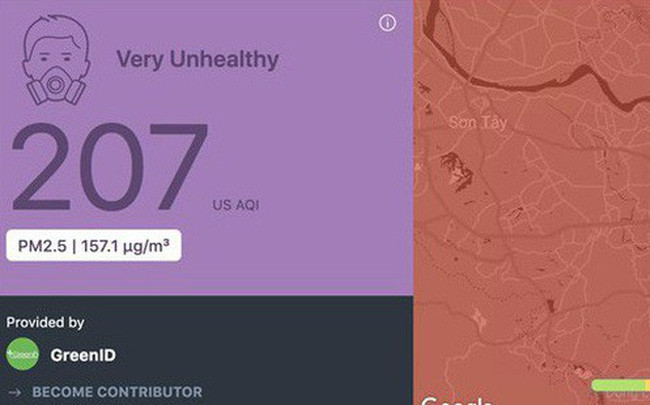 Sau hai ngày 'mất tích', Airvisual trở lại chợ ứng dụng tại Việt Nam