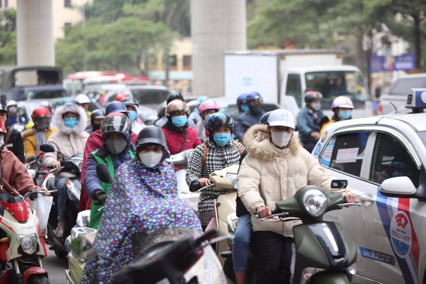 Nước ta đón đợt rét đậm nhất từ đầu đông.