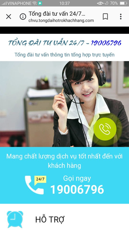 Nhiều website chăm sóc khách hàng lừa đảo người dùng