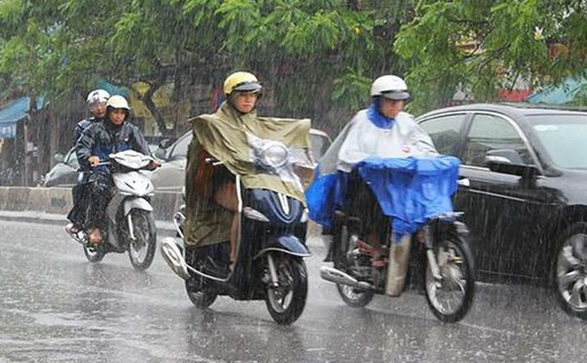 Các tỉnh miền Bắc đón mưa dông liên tiếp trong tuần tới. Ảnh minh họa.