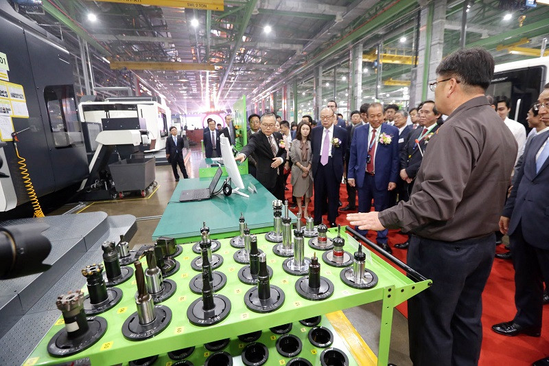 Bên trong nhà máy sản xuất động cơ máy bay ở Hòa Lạc