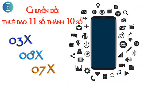 Thuê bao 11 số nào sẽ chuyển đổi trong đêm nay?