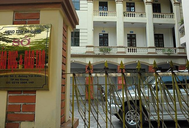 Dư luận đang hướng sự quan tâm vào điểm thi tại Hà Gaing