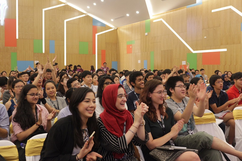 Thí sinh quốc tế tham gia Ha Noi Asia BP 2018