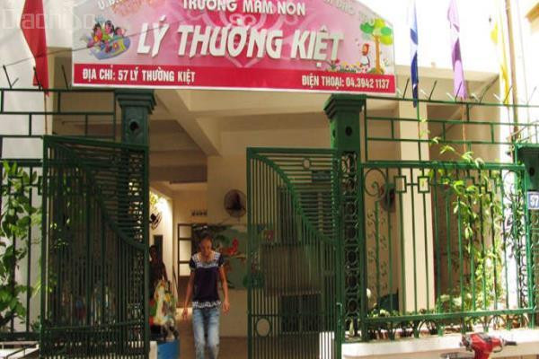 Trường mầm non Lý Thường Kiệt đối diện với Khách sạn, nơi Chủ tịch Kim Jong_un và phái đoàn lưu trú