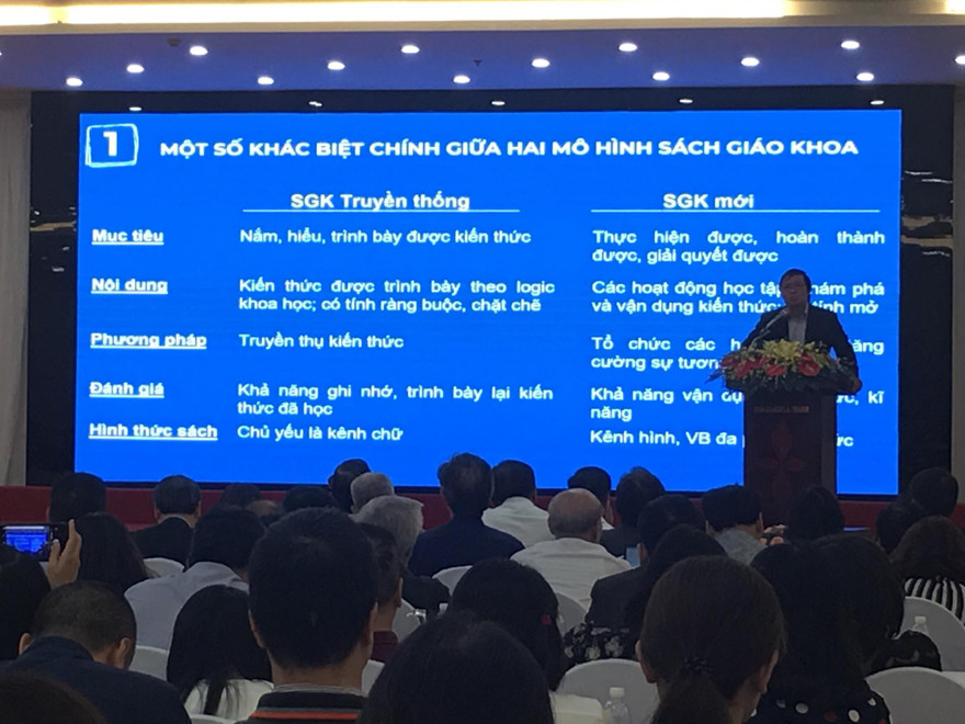 Công bố 4 bản mẫu SGK chương trình giáo dục mới