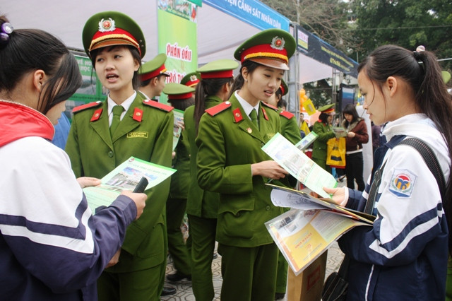 Năm 2019, khối trường công an dự kiến tuyển sinh 1500 chỉ tiêu