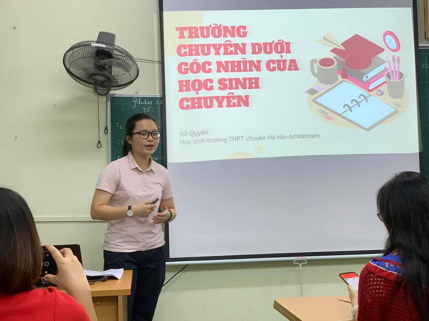 Góc nhìn khác về trường chuyên qua tham luận của nữ sinh trường Amsterdam