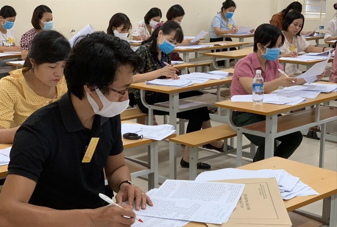 Bộ GD&ĐT quyết định chấm theo quy chế các bài thi khoanh vào đề