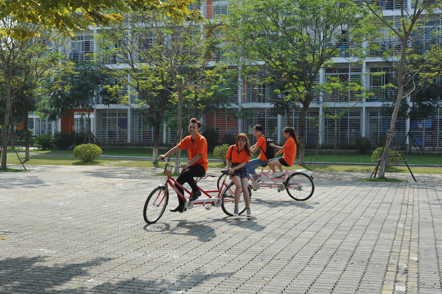 Sinh viên ĐH FPT. Ảnh:FPTU