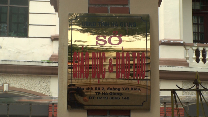 Hà Giang có 114 thí sinh có điểm thi các bài thi đã công bố chênh lệch với chấm thẩm định