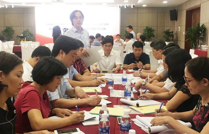 Tập huấn chương trình 2018 cho giảng viên các trường sư phạm