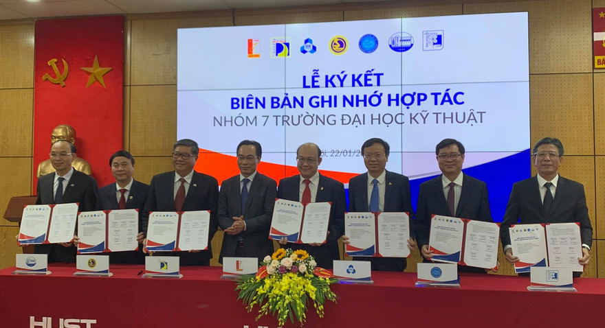 7 trường Đại học kỹ thuật 'bắt tay' công nhận tín chỉ đào tạo lẫn nhau