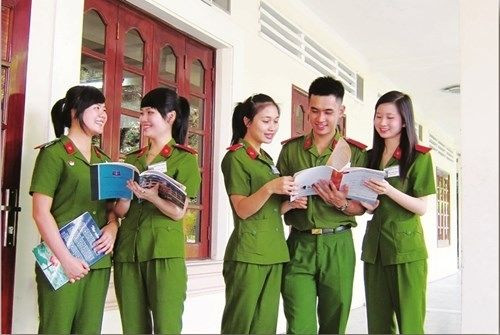 Học ở khối trường công an là mơ ước của rất nhiều thí sinh