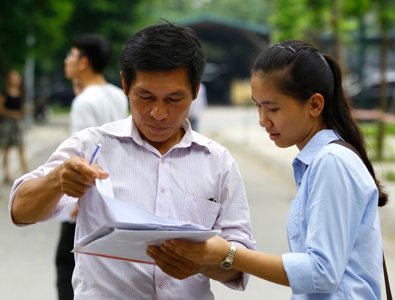 Thí sinh đã nộp lệ phí là không được trả lại với bất kỳ trường hợp nào. Ảnh mang tính minh họa - Như Ý