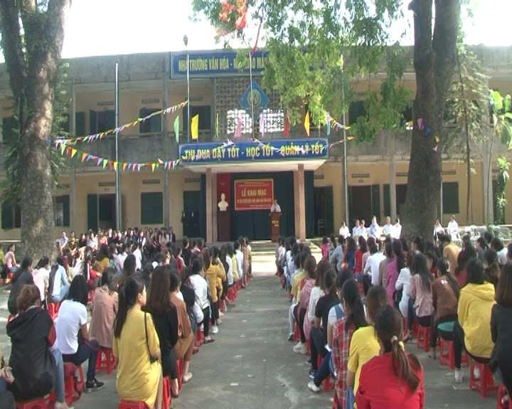 Khai mạc kỳ thi viên chức giáo dục (vòng 2) tại huyện Ứng Hòa vừa qua. 