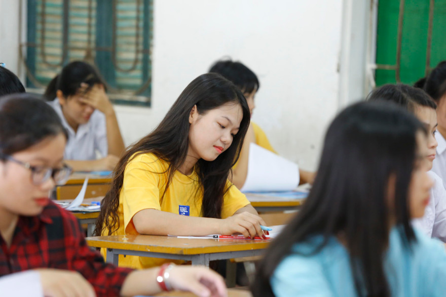 Thí sinh dự thi THPT quốc gia những năm trước
