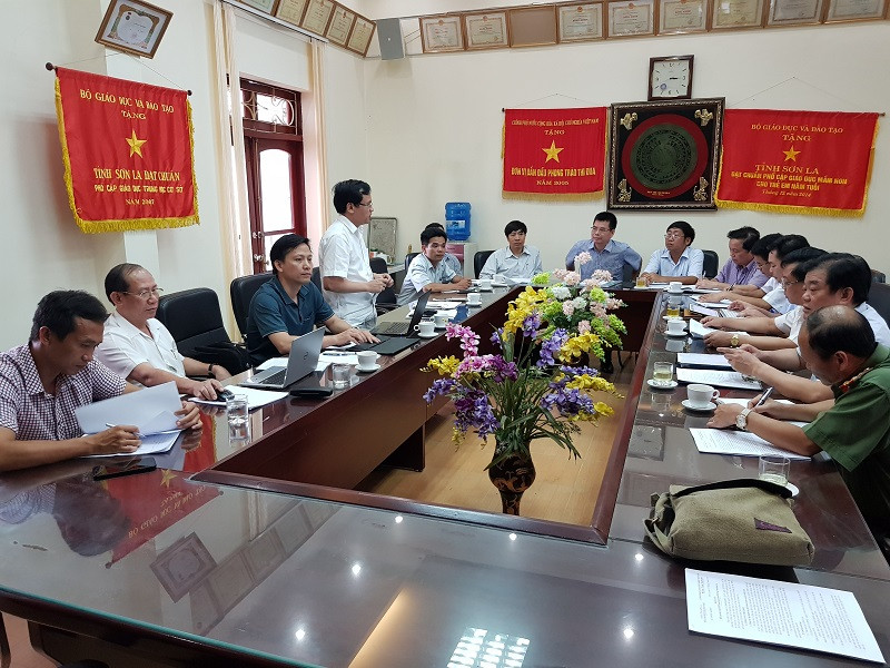 Tổ công tác của Bộ GD&ĐT làm việc với Sơn La - GDTD