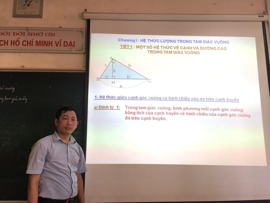 Thầy Nguyễn Viết Tiến vẫn mong mỏi một ngày được quay lại bục giảng 