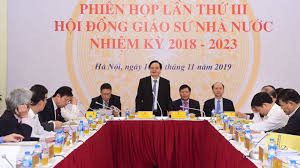 Chính thức công khai lý lịch khoa học các thành viên Hội đồng Giáo sư nhà nước