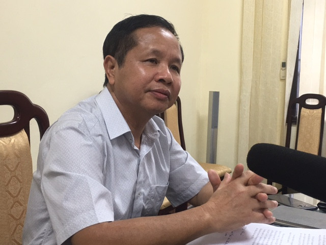 Ông Bùi Trọng Đắc, giám đốc Sở GD&ĐT Hòa Bình