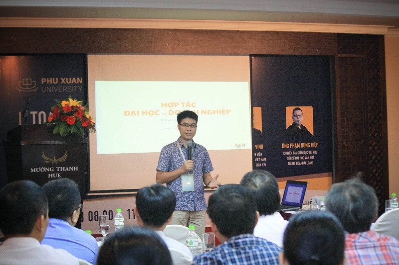 ThS.Dương Trọng Tấn chia sẻ tại buổi tọa đàm