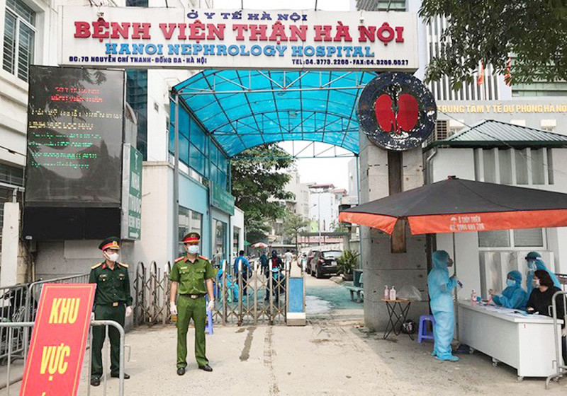 Thêm một bệnh viện ở Hà Nội có người nhiễm COVID-19 hết cách ly