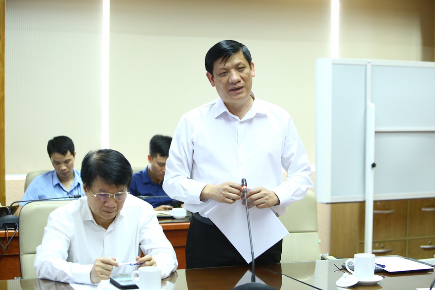 Quyền Bộ trưởng Bộ Y tế Nguyễn Thanh Long