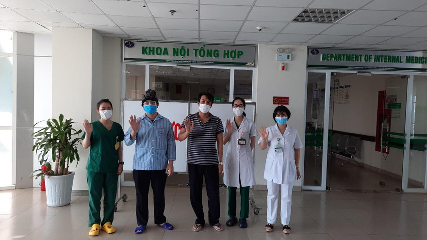 Những bệnh nhân được công bố khỏi bệnh chiều 12/6