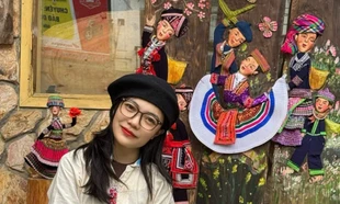 Cô gái 'họa mộc' Tây Bắc 