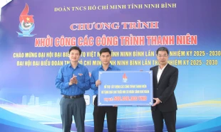 Tỉnh Đoàn Ninh Bình khởi công các công trình thanh niên chào mừng Đại hội nhiệm kỳ 2025-2030
