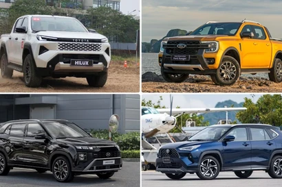 Bất ngờ ở top ô tô xăng, dầu bán chạy nhất tháng 2 tại Việt Nam