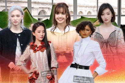 Lisa BLACKPINK nhận đặc quyền, Zendaya đeo nhẫn cưới ở show Louis Vuitton