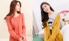 Diện áo len mỏng đón gió lạnh đầu mùa