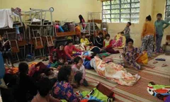 Hàng trăm người dân Sóc Trăng đã sơ tán về nơi trú bão