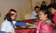 Nghệ An: Hàng nghìn người tham gia ngày hội hiến máu Chủ Nhật Đỏ