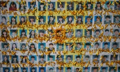 Di ảnh các học sinh trong vụ chìm phà Sewol
