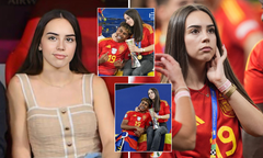 Thần đồng Tây Ban Nha gây sốt khi cùng bạn gái ăn mừng chức vô địch EURO