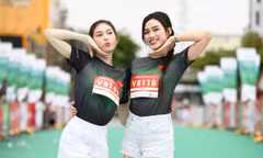 Đỗ Thị Hà, Ngọc Thảo rạng rỡ tại Tiền Phong Marathon 2025 bất chấp mưa lạnh
