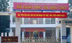 Trụ sở Sở GD&ĐT tỉnh Sơn La. Ảnh: Nguyễn Hoàn