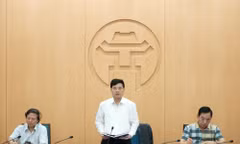 Phó Chủ tịch UBND thành phố Hà Nội Ngô Văn Quý kết luận cuộc họp giao ban công tác phòng chống dịch COVID-19 chiều 28/10