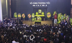 Đông đảo bạn bè, người hâm mộ tiễn đưa Trần Lập.