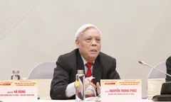 Ông Nguyễn Trọng Phúc, nguyên Viện trưởng Viện lịch sử Đảng (ảnh P.C)